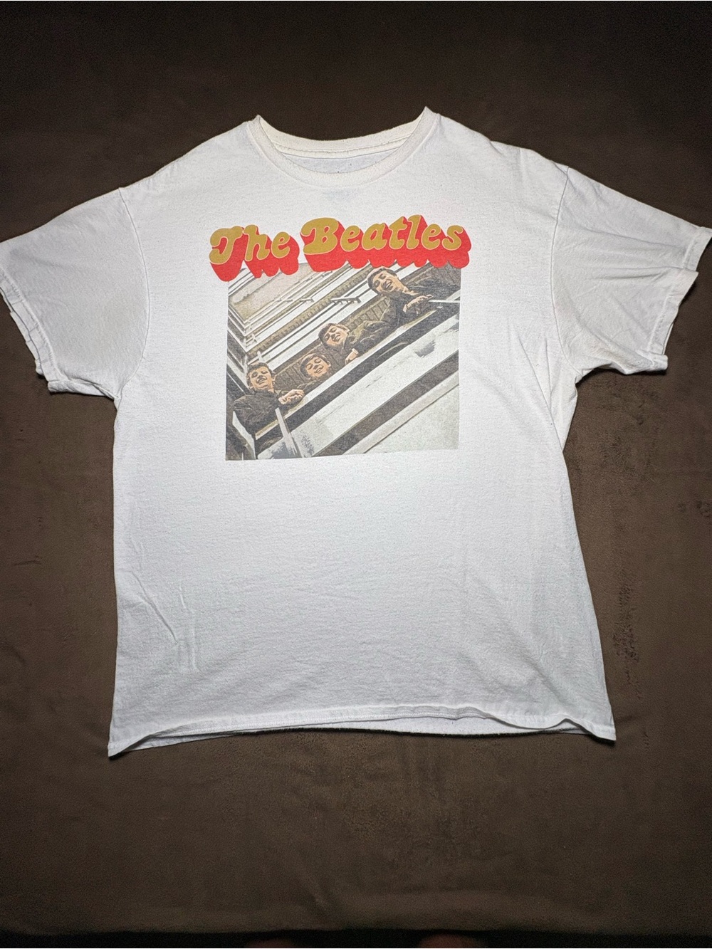 The Beatles Graphic Band T-Shirt - Size Medium🎸🔥